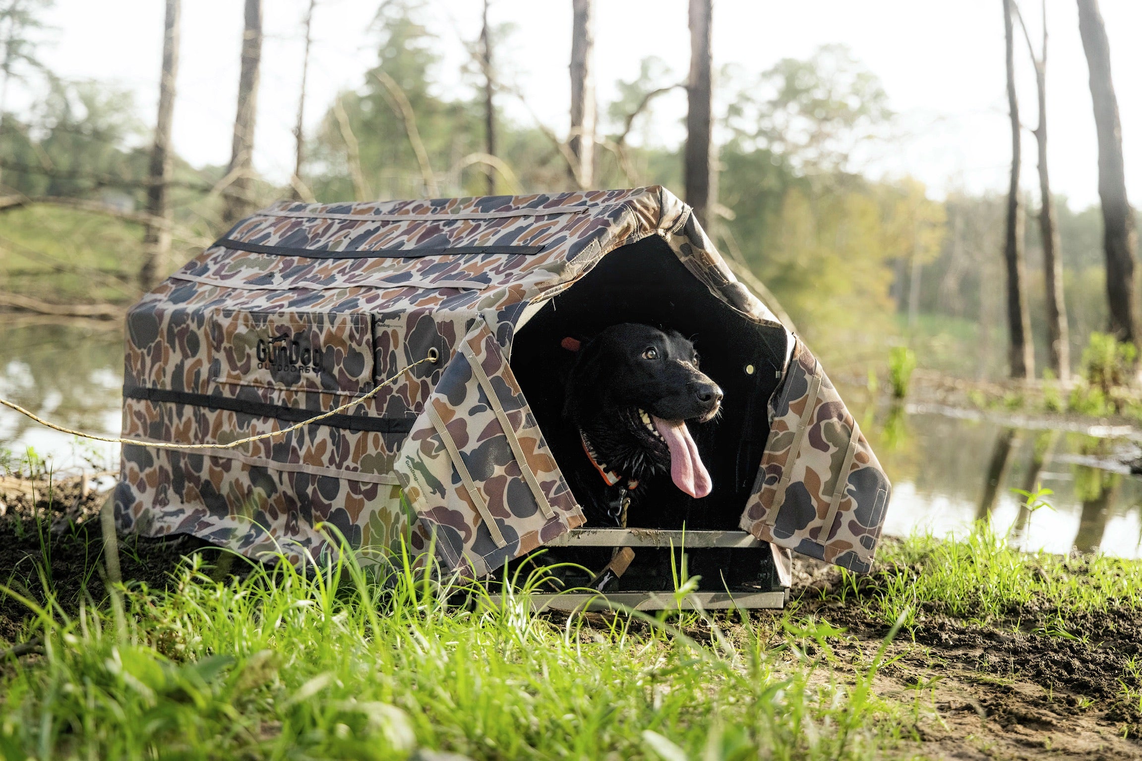The Bunker Modular Dog Blind – GunDog Outdoors