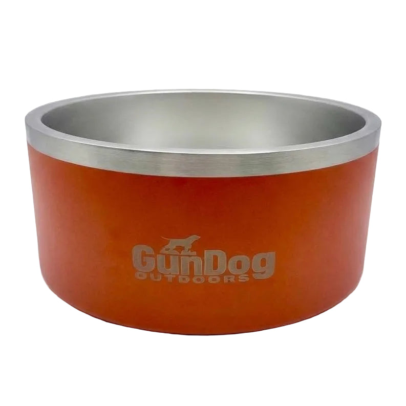 Tanker Food/Water Dog Bowl Orange / 60 Ounce