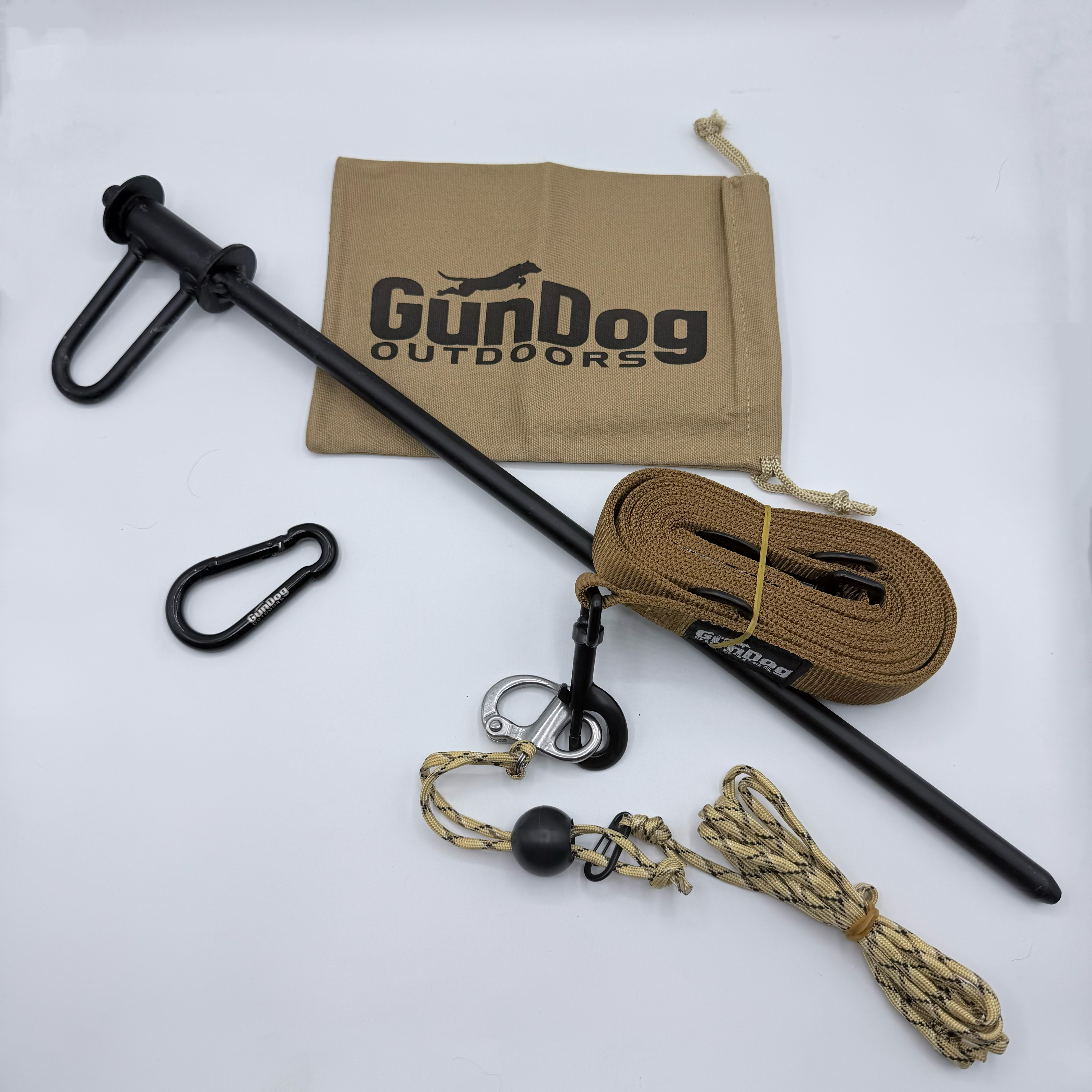 GDO Quick-Release Safety System with Ground Anchor