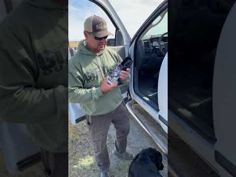 Short video showing our extremely handy water bottle designed for dogs. Check us out at gundogoutdoors.com