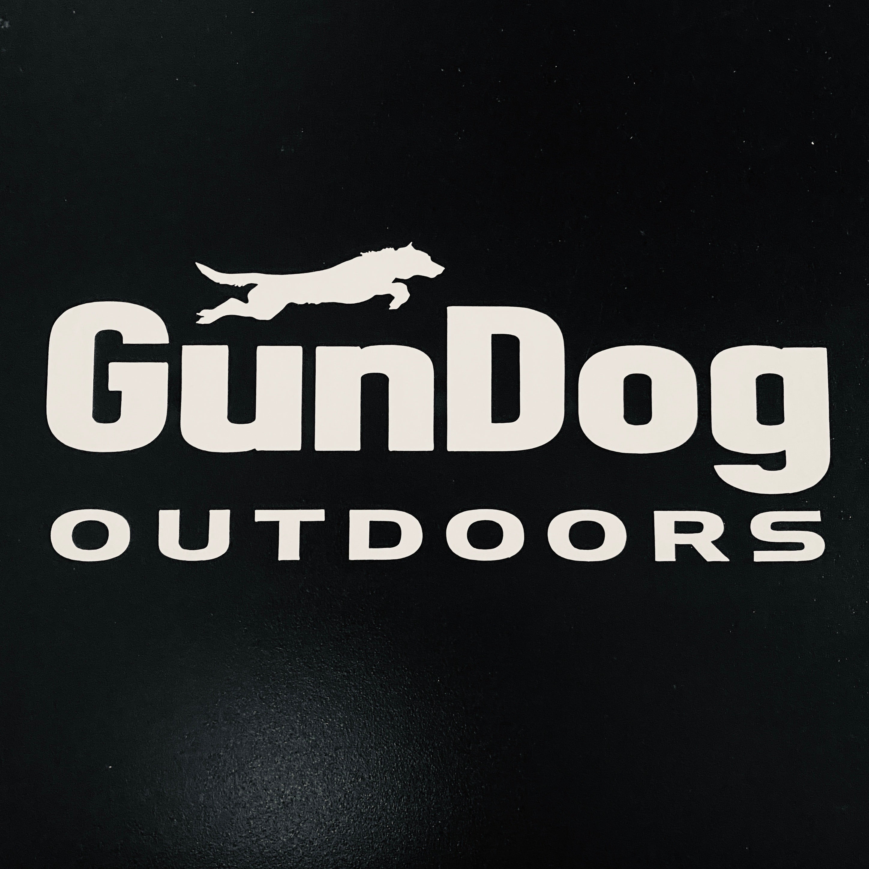 GDO Vinyl Decal White