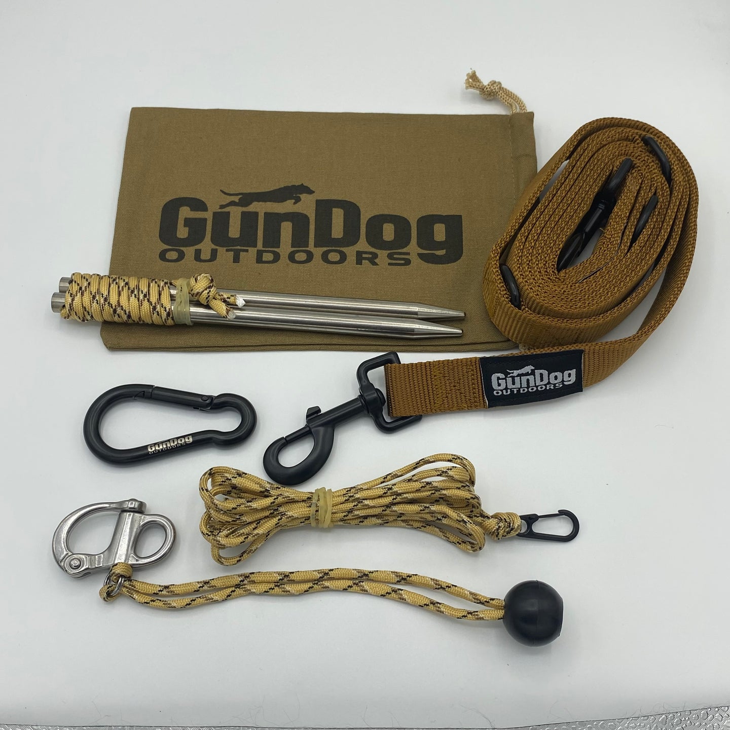 GDO Quick-Release Safety System with Frozen Ground Anchors